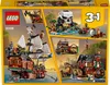 LEGO Creator 3 w 1 Statek Piracki, Kreatywna Zabawka dla Podgląd zdjęcia produktu 49