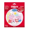 dekora - Essbare Baby Peppa Wutz Oblate 20 cm Diameter für Produktbild-Vorschau 2