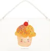 Mr. & Mrs. Panda Schild Cupcake DIN A5 - Transparent - Produktbild-Vorschau 1