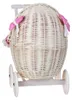 Carrozzina per bambole LILI in vimini color crema 48X28 Anteprima dell’immagine prodotto 6