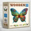 WOODEN CITY Puzzle en bois Papillon coloré 150 pièces Voir les images du produit 3