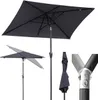 Sekey Sonnenschirm Balkon Gartenschirm Marktschirm  140×210 Produktbild-Vorschau 1