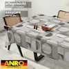 Tischdecke Vintage Holz Patchwork Grau 100x140cm Produktbild-Vorschau 8