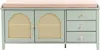 BELIANI Schuhbank Mintgrün MDF Holzwerkstoff u. Polyrattan Produktbild-Vorschau 7