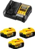 Sada baterií DeWalt DCB1104P3-QW 3x 18V 5Ah Náhled obrázku produktu 9