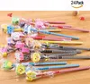 24 Stück Kinder Bleistift mit Radiergummi, Bleistift Set Produktbild-Vorschau 2