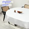 Tischdecke Wachstuch MIMOSA Einfarbig Weiß Robust Produktbild-Vorschau 2