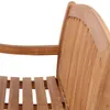 Teakholz Garten-/Balkonsitzbank - bene living - Swindon 120 Produktbild-Vorschau 9