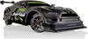 A black and green remote-controlled drift car is shown from a front-side angle against a white background. Produktbild-Vorschau