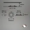 Lampe LED encastrée BRILONER LEUCHTEN FLAT IN, 7 W, 600 lm, Voir les images du produit 4