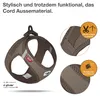 CURLI Postroj pro psy se sponou Manšestr Brown L, 8-13 kg Náhled obrázku produktu 18