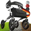 ELONEO Rollator faltbar mit Sitz, Outdoor Rollator mit Produktbild-Vorschau 1