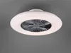 LED Ventilateur de plafond VISBY Chrome/Blanc Ø59cm - Voir les images du produit 5