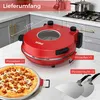 YASHE Elektrischer Pizzaofen QL31W, 400 °C, 1200 W, 30 cm Produktbild-Vorschau 6