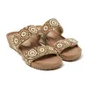 Lazamani Keilpantoletten Damen 31393334383930 Beige 40 EU Produktbild-Vorschau 9
