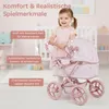 Puppenwagen mit Tasche und Klappdach – Kinderwagen für Produktbild-Vorschau 2