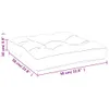 Palettenkissen Mehrfarbig 58x58x10 cm Oxford-Gewebe Produktbild-Vorschau 10