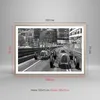Gerahmtes Poster - Rahmen in heller Eiche - Formel 1 Retro Produktbild-Vorschau 5