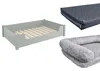 s Haustierbett, Tierbett 100x60 cm, Kiefer grau Produktbild-Vorschau 2