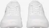 A pair of white SKECHERS GO WALK Flex sneakers are shown from the front. Anteprima dell’immagine prodotto