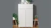 Highboard Image Blanc 3 weiß matt 2-trg 1SK 80x131 B/H/T Produktbild-Vorschau 1
