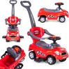 Rutschauto Rider 3-in-1 Rot mit Multimedia-Lenkrad, 84,5 x Produktbild-Vorschau 1