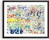 Gerahmtes Poster - Schwarzer Rahmen - Straße Graffiti Wand Produktbild-Vorschau 1