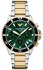 Zegarek męski EMPORIO ARMANI AR11695 zielony sportowy Produktbild-Vorschau 1