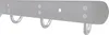 Intirilife Edelstahl Garderobenleiste Modell E - 5 Haken - Produktbild-Vorschau 3