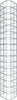 Gabionensäule eckig 17 cm x 17 cm, 80 cm Höhe, MW 5 cm x 5 Produktbild-Vorschau 1