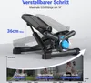 Mini Stepper 2-in-1 mit LCD-Display & Widerstandsseilen – Produktbild-Vorschau 4