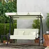 Outsunny Hollywoodschaukel Gartenschaukel Schaukel Produktbild-Vorschau 10