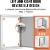 Prístupové dvierka na gril, 432 x 610 x 46 mm, Jednoduché Náhľad obrázku produktu 4