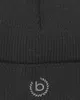 Bugatti Strickmütze mit Umschlag und Logostick in grau Produktbild-Vorschau