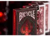 Bicycle® Jeu de cartes - Foil Back Crimson Red Jeu de Voir les images du produit 4