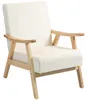 HOMCOM Sessel Wohnzimmer Nordisch Relaxsessel mit Armlehne, Produktbild-Vorschau 1