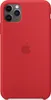 A red iPhone case with the Apple logo in the center. Anteprima dell’immagine prodotto