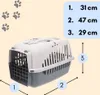 Hundebox Auto Rückbank Transportbox Katze Produktbild-Vorschau 2