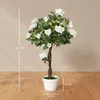 Outsunny : grand rosier artificiel de 90 cm, plante Voir les images du produit 3