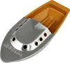 Blechspielzeug Kerzenboot Berlin silber braun Pop Pop Blech Produktbild-Vorschau 1