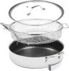 Livington Titan Pan 28cm - Nerezová pánev s vysokým okrajem Náhled obrázku produktu 10