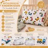 Textom Kinderkissen 40x60 cm antiallergisch verstellbar mit Produktbild-Vorschau 2