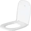 WC-Sitz D-Code ohne SoftClose Scharniere edelstahl, weiß Produktbild-Vorschau 10