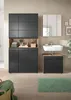 Bad Set Ice 10 | 3-teilig | Nox Oak / schwarz matt ohne Produktbild-Vorschau 16