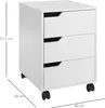 HOMCOM Caisson bureau mobile avec 3 tiroirs, meuble Voir les images du produit 5