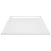 vidaXL Duschwanne Anti-Rutsch Weiß 80x80x4 cm ABS Produktbild-Vorschau 3