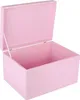 Creative Deco XXL Rosa Große Holzkiste Aufbewahrungsbox Produktbild-Vorschau 1