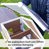 zooprinz Hasenstall Hofstadl mit Auslauf wetterfestes Produktbild-Vorschau 5