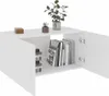 Armadio a muro bianco 80 x 39 x 40 cm in legno Anteprima dell’immagine prodotto 5