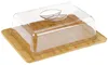 Plateau à fromage Excellent Houseware, en bois, 26 x 20 x 8 Voir les images du produit 6